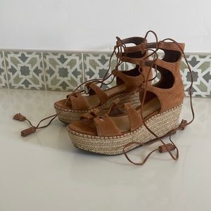 NEW SCHUTZ ESPADRILLE WEDGE